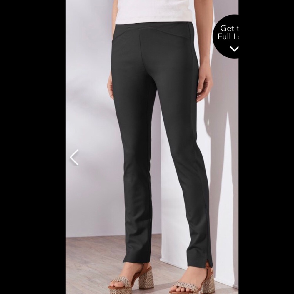 Soft Surroundings NWT M(10/12) Stretch Ponte Pants